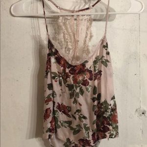 aeropostale floral camisole